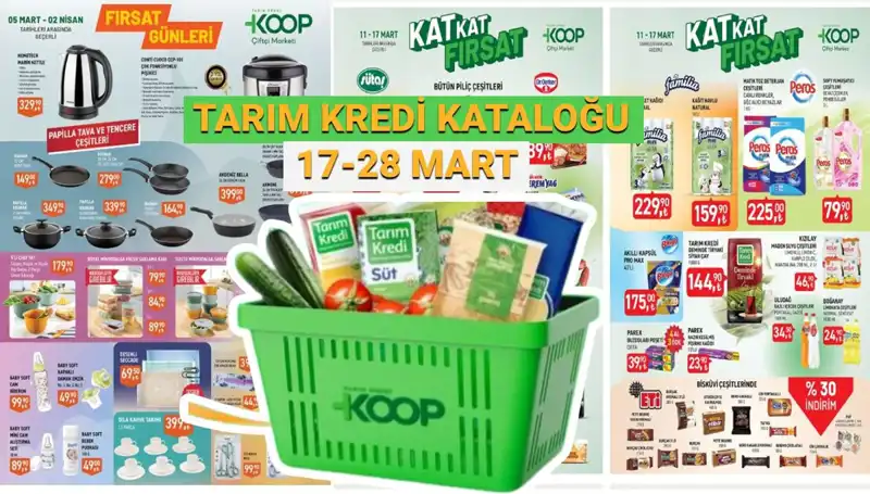 Tarım Kredi Kooperatif Marketleri'nde Dev İndirim: İhtiyacınız Olan Tüm Ürünler Burada!
