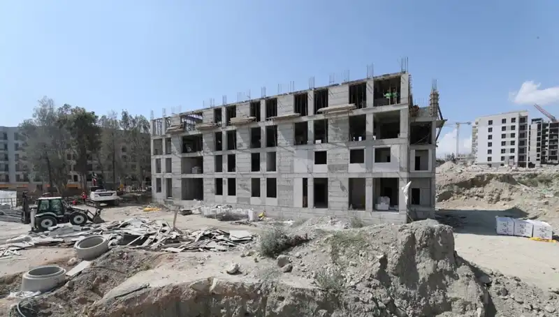 Defne'de Jandarma Hizmet Binalarının İnşası Hızla Devam Ediyor