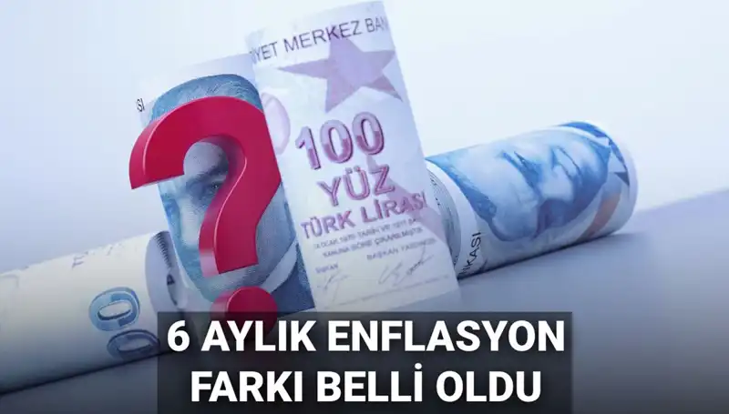 2025 Memur ve Emekli Maaş Zammı: 6 Aylık Enflasyon Farkı Hesaplandı