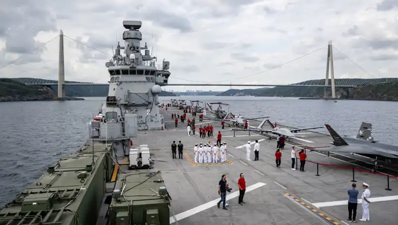 TCG Anadolu: Sarayburnu’ndan Ayrılış, Yeni Ufuklar ve Stratejik Önemi