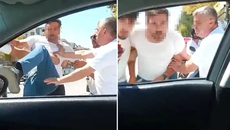Dolmuş Şoförü Trafikte Dehşet Saçtı: O Anlar Kameralara Yansıdı!