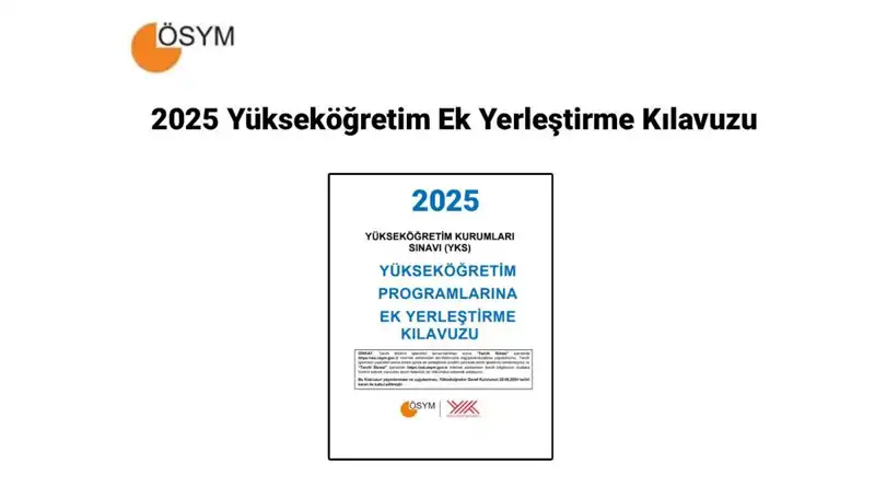 2025 Yükseköğretim Ek Yerleştirme Kılavuzu: ÖSYM'nin Son Gelişmeleri