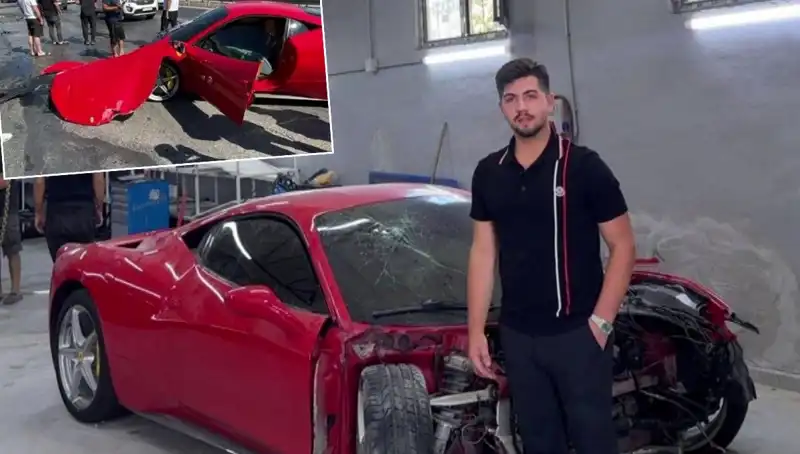 15 Milyonluk Ferrari'nin Hazin Sonu: "Binemeden Gitti" Dedi