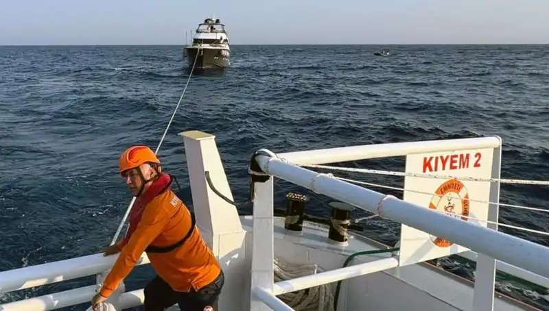 Marmaris Açıklarında Tehlikeli Anlar: Sürüklenen Tekne Kurtarıldı!