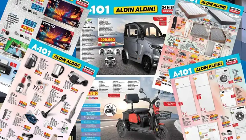 A101, Yeni Aktüel Kataloğunda Perde, Halı ve Elektronik Mutfak Ürünleriyle Geliyor!