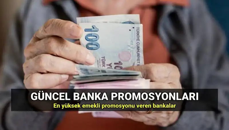 2025 Yılında En Yüksek Emekli Promosyonu Veren Bankalar Hangileri?