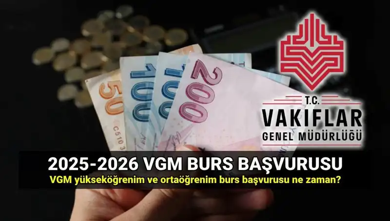 VGM Burs Başvuruları 2025: Tarihler, Ücretler ve Detaylar